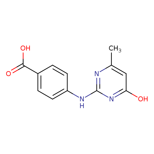 4-((4-Hydroxy-6-methylpyrimidin-2-yl)amino)benzoic acid