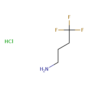 1-Butanamine,4,4,4-trifluoro-, hydrochloride (1:1)