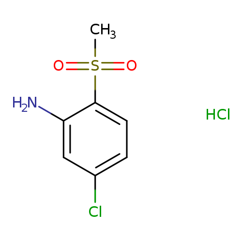 5-chloro-2-methanesulfonylanilinehydrochloride