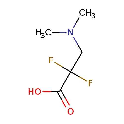 3-(Dimethylamino)-2,2-difluoropropanoic acid