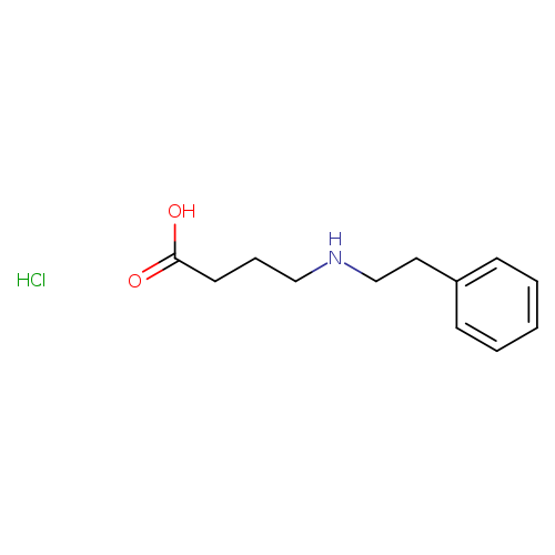 4-[(2-phenylethyl)amino]butanoic acid hydrochloride