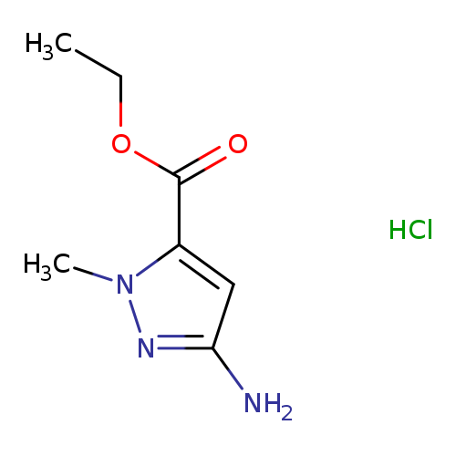 Ethyl 3-amino-1-methyl-1H-pyrazole-5-carboxylate hydrochloride