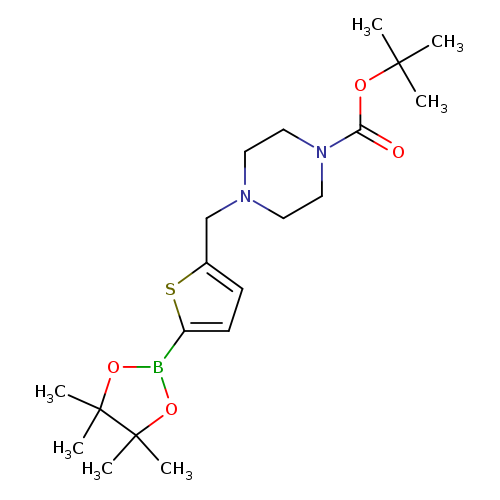 5-((4-Boc-piperazine)methyl)-2-thiopheneboronic acid pinacol ester