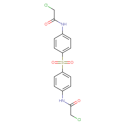 N,N'-[Sulfonylbis(1,4-phenylene)]bis(chloroacetamide)