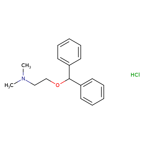 N-(2-Diphenylmethoxyethyl)-N,N-Dimethylamine Hydrochloride