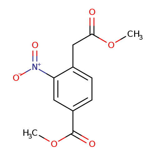 4-(Methoxycarbonyl)-2-nitrobenzeneacetic acid methyl ester