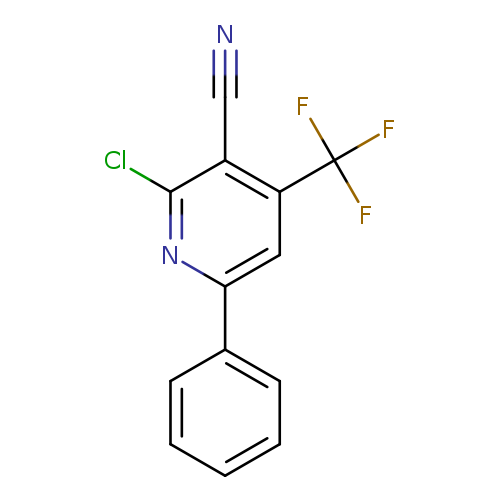 2-Chloro-6-phenyl-4-(trifluoromethyl)nicotinonitrile