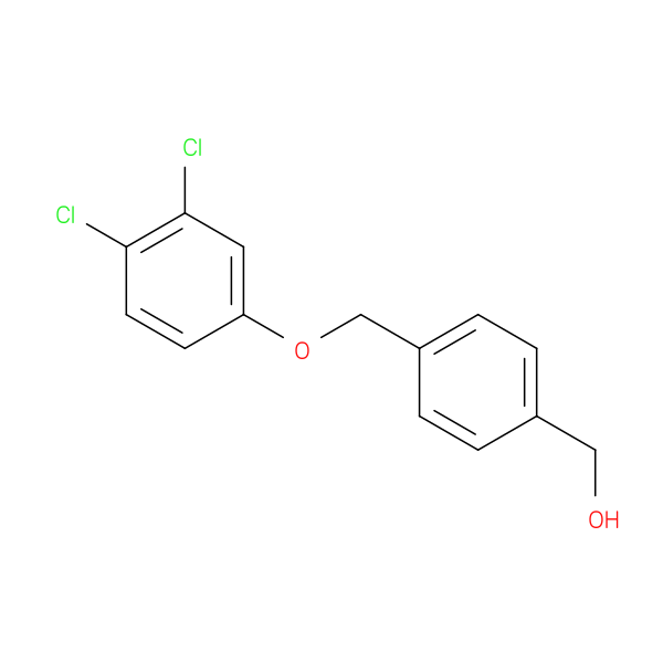 (4-((3,4-Dichlorophenoxy)methyl)phenyl)methanol