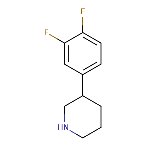 3-(3,4-Difluorophenyl)piperidine