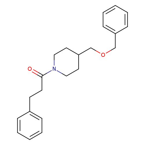 1-{4-[(benzyloxy)methyl]piperidin-1-yl}-3-phenylpropan-1-one