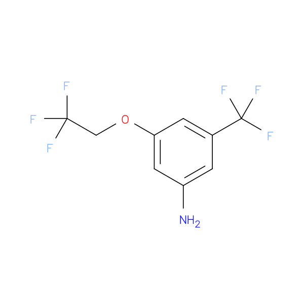 3-(2,2,2-Trifluoroethoxy)-5-(trifluoromethyl)aniline
