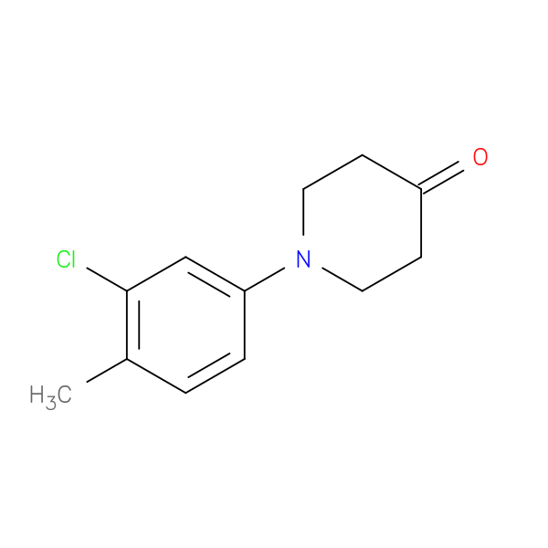 1-(3-Chloro-4-methylphenyl)piperidin-4-one