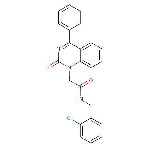N-[(2-chlorophenyl)methyl]-2-(2-oxo-4-phenyl-1,2-dihydroquinazolin-1-yl)acetamide