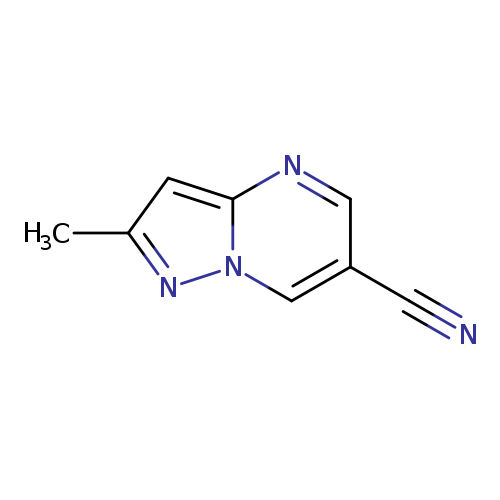 2-Methylpyrazolo[1,5-a]pyrimidine-6-carbonitrile