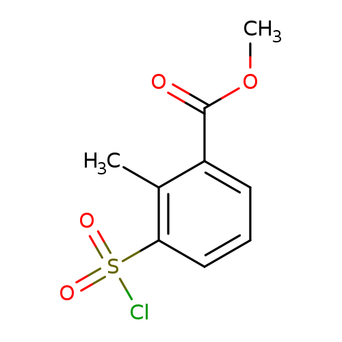 Methyl 3-(chlorosulfonyl)-2-methylbenzoate