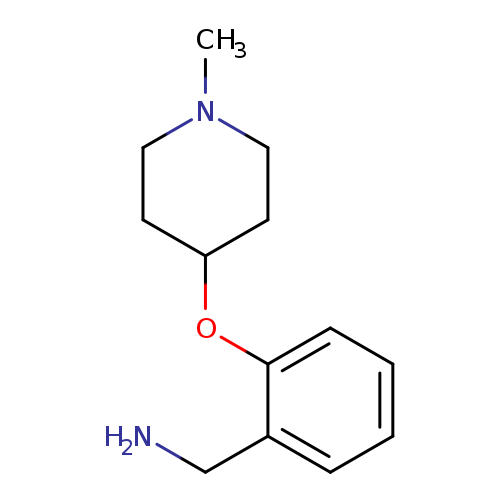 (2-[(1-Methylpiperidin-4-yl)oxy]benzyl)amine