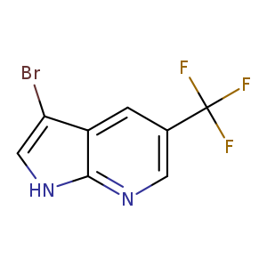 3-bromo-5-(trifluoromethyl)-7-azaindole
