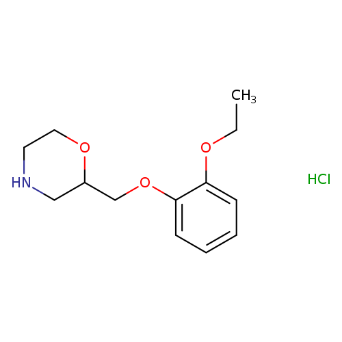 2-[(2-ethoxyphenoxy)methyl]morpholine hydrochloride