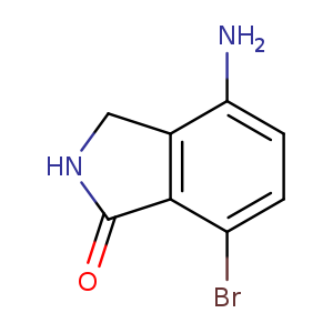 4-Amino-7-bromo-2,3-dihydro-1H-isoindol-1-one