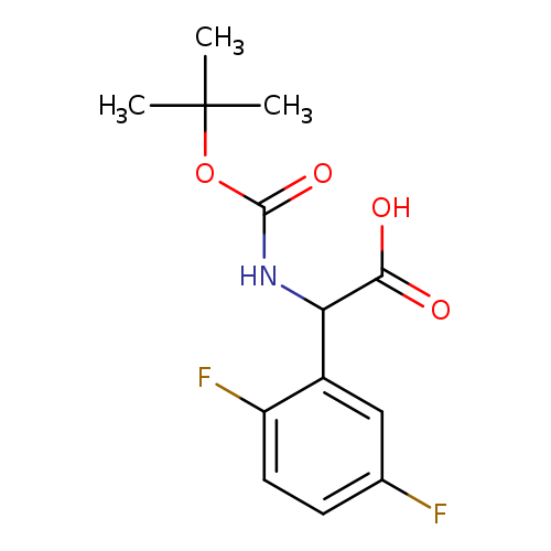 2-{[(tert-butoxy)carbonyl]amino}-2-(2,5-difluorophenyl)acetic acid