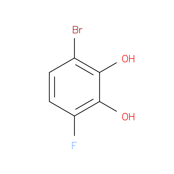 3-Bromo-6-fluorobenzene-1,2-diol