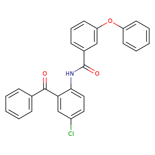 N-(2-benzoyl-4-chlorophenyl)-3-phenoxybenzamide