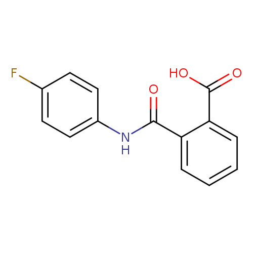 2-((4-Fluorophenyl)carbamoyl)benzoic acid