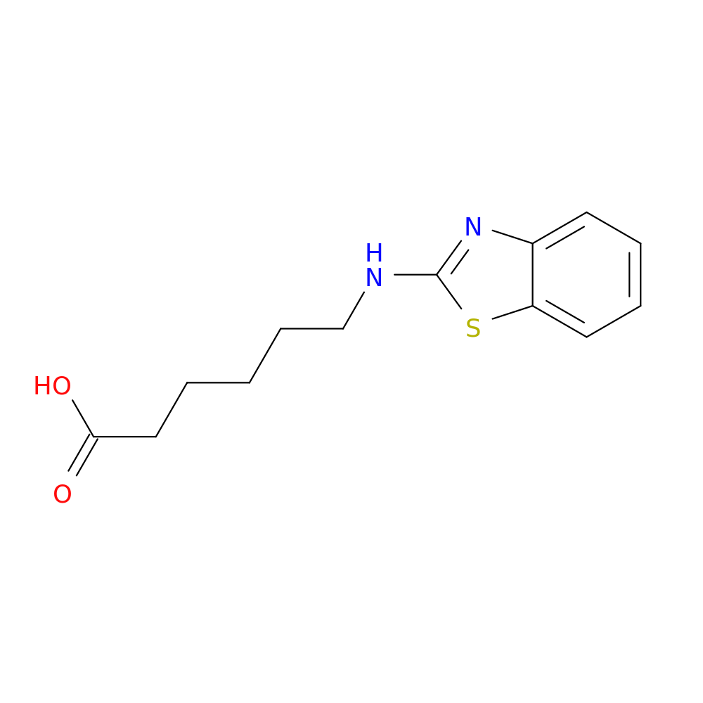 6-[(1,3-benzothiazol-2-yl)amino]hexanoic acid