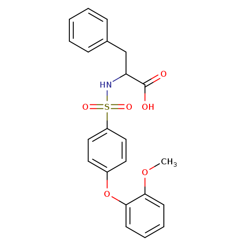 N-[4-(2-Methoxyphenoxy)phenylsulfonyl]-DL-phenylalanine