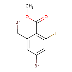 Methyl 4-bromo-2-(bromomethyl)-6-fluorobenzoate