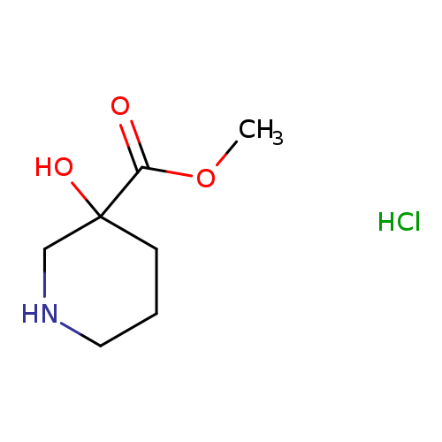 methyl 3-hydroxypiperidine-3-carboxylate hydrochloride