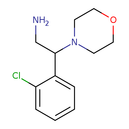 4-Morpholineethanamine,b-(2-chlorophenyl)-