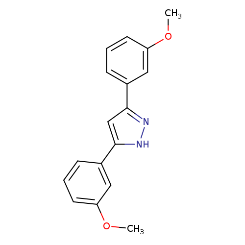 3,5-bis(3-methoxyphenyl)-1H-pyrazole