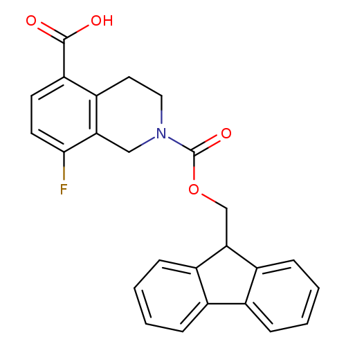 2-{[(9H-fluoren-9-yl)methoxy]carbonyl}-8-fluoro-1,2,3,4-tetrahydroisoquinoline-5-carboxylic acid