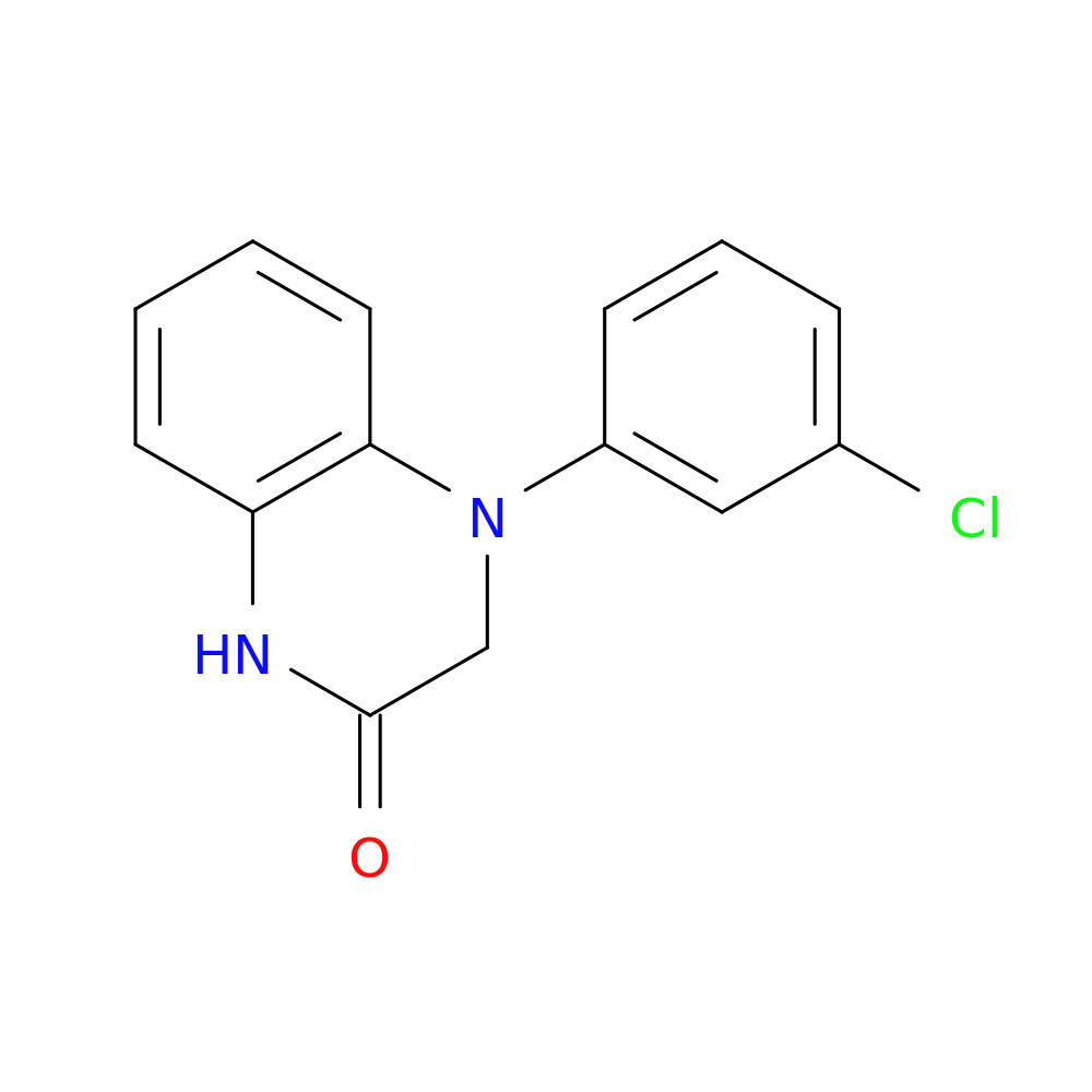 4-(3-chlorophenyl)-1,2,3,4-tetrahydroquinoxalin-2-one