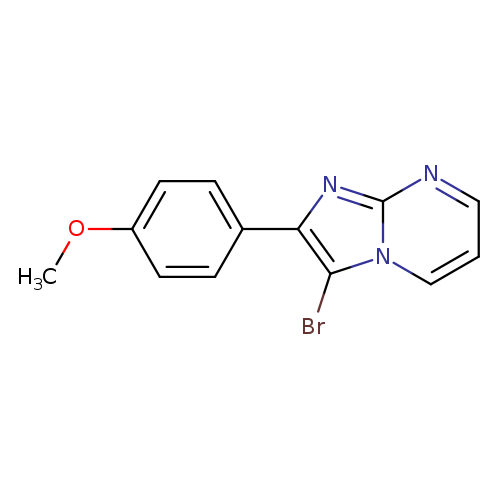 3-Bromo-2-(4-methoxyphenyl)imidazo[1,2-a]pyrimidine