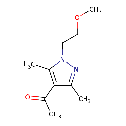 1-(1-(2-Methoxyethyl)-3,5-dimethyl-1H-pyrazol-4-yl)ethanone