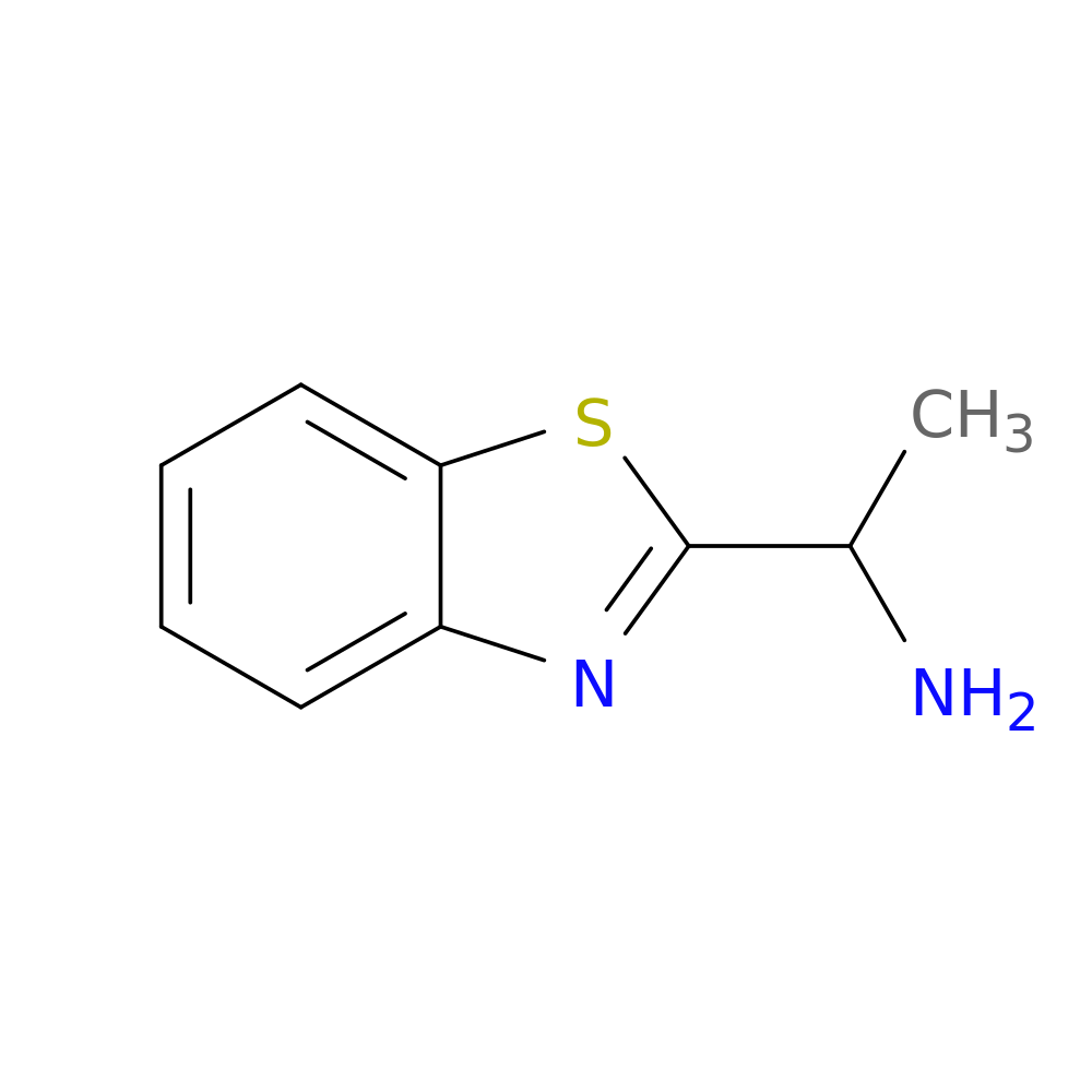 1-(Benzo[d]thiazol-2-yl)ethanamine