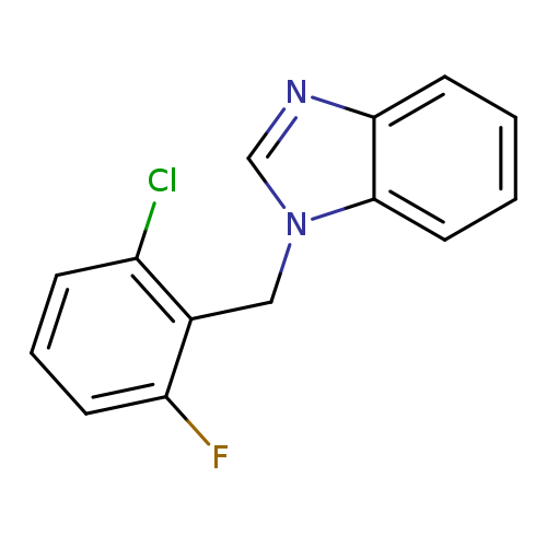 1-[(2-chloro-6-fluorophenyl)methyl]-1H-1,3-benzodiazole
