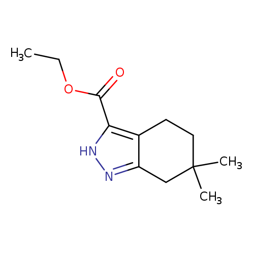 2H-Indazole-3-carboxylic acid, 4,5,6,7-tetrahydro-6,6-dimethyl-, ethyl ester
