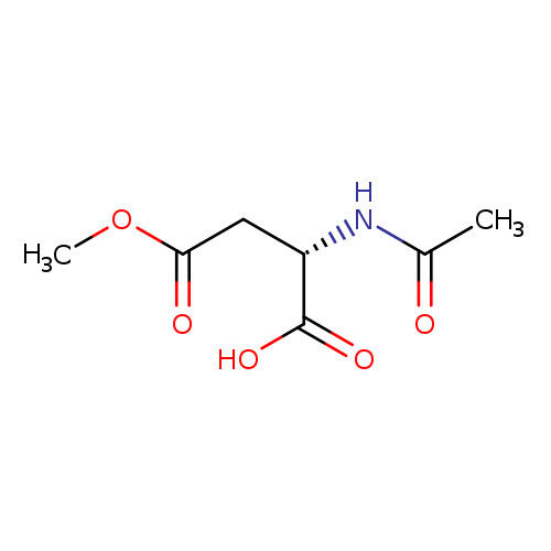 (2S)-2-Acetamido-4-methoxy-4-oxobutanoic acid