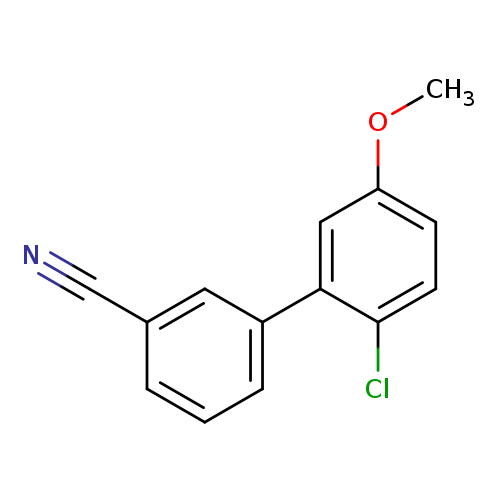 3-(2-Chloro-5-methoxyphenyl)benzonitrile