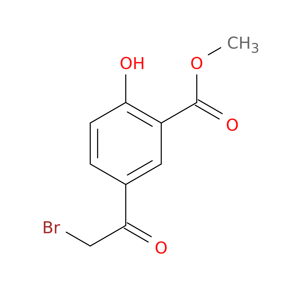 Methyl 5-(2-Bromoacetyl)-2-Hydroxybenzoate
