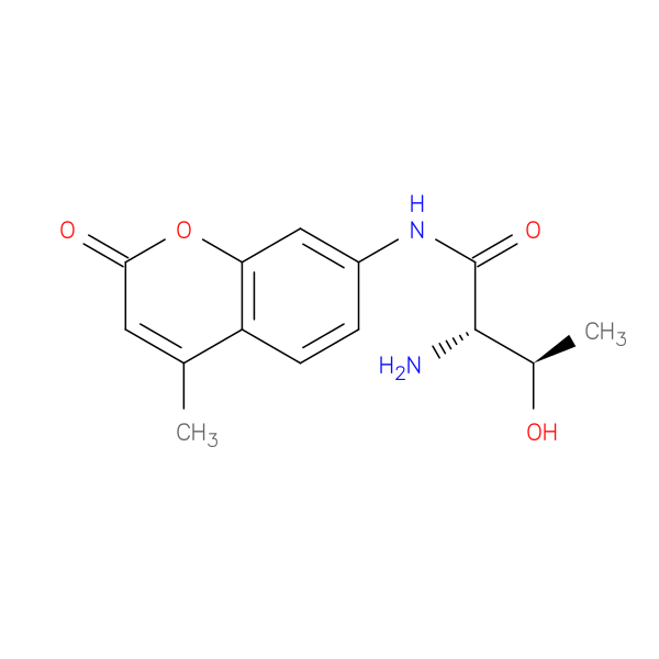 Butanamide, 2-amino-3-hydroxy-N-(4-methyl-2-oxo-2H-1-benzopyran-7-yl)-, (2S,3R)-