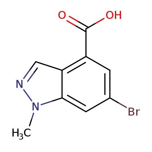 6-BROMO-1-METHYL-1H-INDAZOLE-4-CARBOXYLICACID