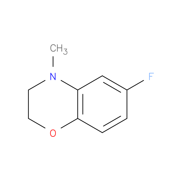 6-Fluoro-4-methyl-2,3-dihydro-1,4-benzoxazine