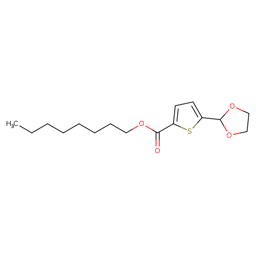 Octyl 5-(1,3-Dioxolan-2-yl)-2-thiophenecarboxylate