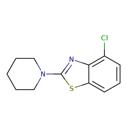 4-chloro-2-(piperidin-1-yl)-1,3-benzothiazole