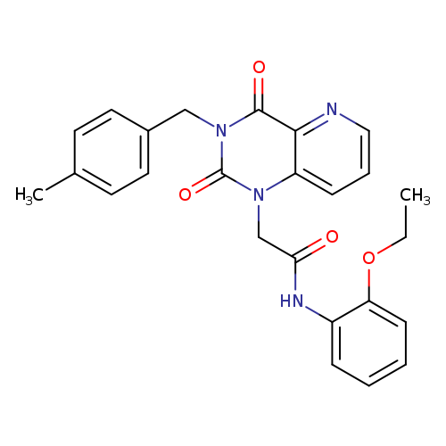 N-(2-ethoxyphenyl)-2-{3-[(4-methylphenyl)methyl]-2,4-dioxo-1H,2H,3H,4H-pyrido[3,2-d]pyrimidin-1-yl}acetamide