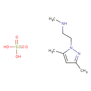 [2-(3,5-Dimethyl-1h-pyrazol-1-yl)ethyl]methylamine sulfate